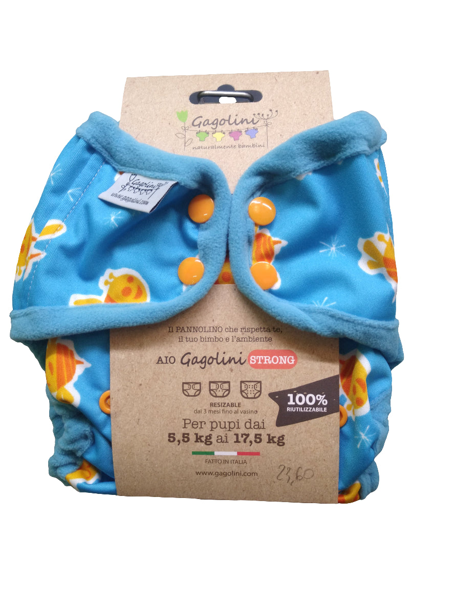 Pannolino lavabile AIO Gagolini Strong